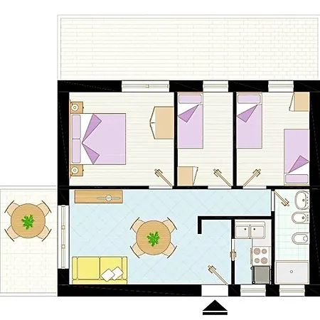 Hotel Spacious Family In An Excellent Position 3*